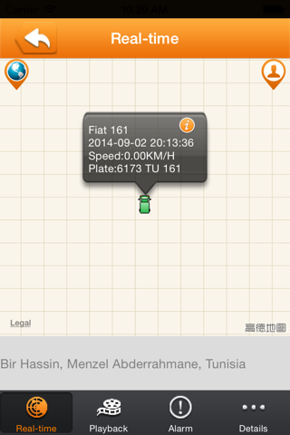 WINI GPS screenshot 2