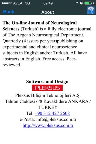 Journal of Neurological Sciences (Turkish) screenshot 4