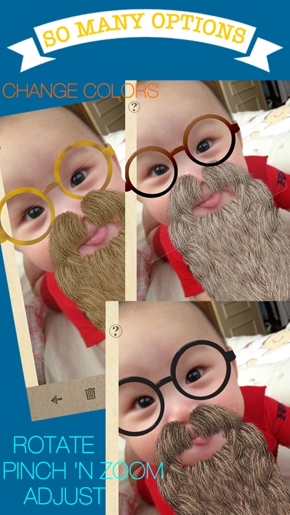 StacheTastic! Art of The Mustache Beard Photo Sticker Pic Booth FREE