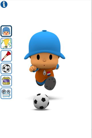 Talking Pocoyo Football Free screenshot 2