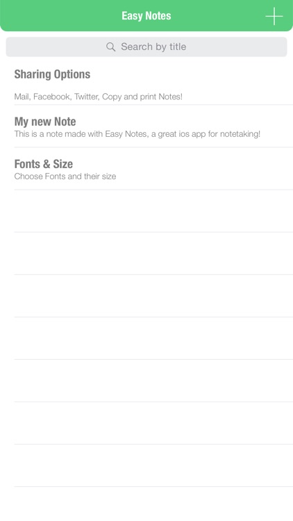 Easy Notes +