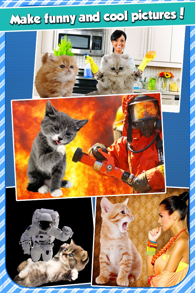 InstaKitty - A Funny Picture Editor with Cute Cats and Kitties Stickers screenshot 2