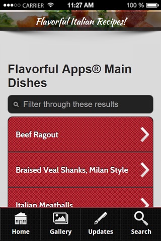 Italian Recipes from Flavorful Apps® screenshot 2