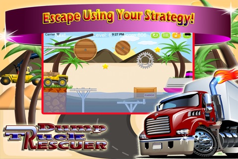 Dump Truck Rescuer PRO - Construction Trucker Vehicle In Action screenshot 3