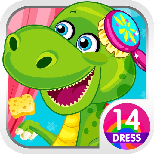 Baby Dino care Icon