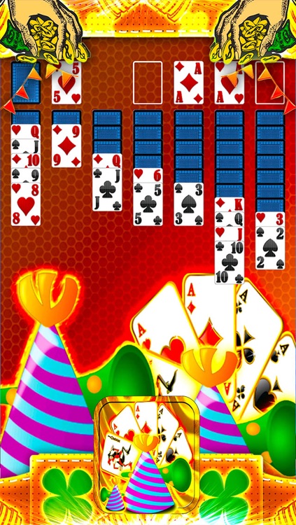Cards Fortune Party Solitaire Retro Bash - Classic Casino Pro Card Strip HD Solitaire Version