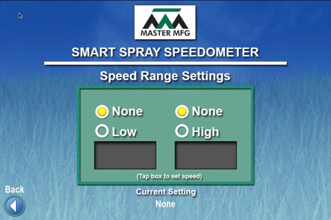 Master Mfg Smart Spray Speedometer screenshot 2