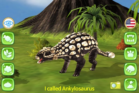 Dinosaur 3D - Ankylosaurus Free screenshot 2