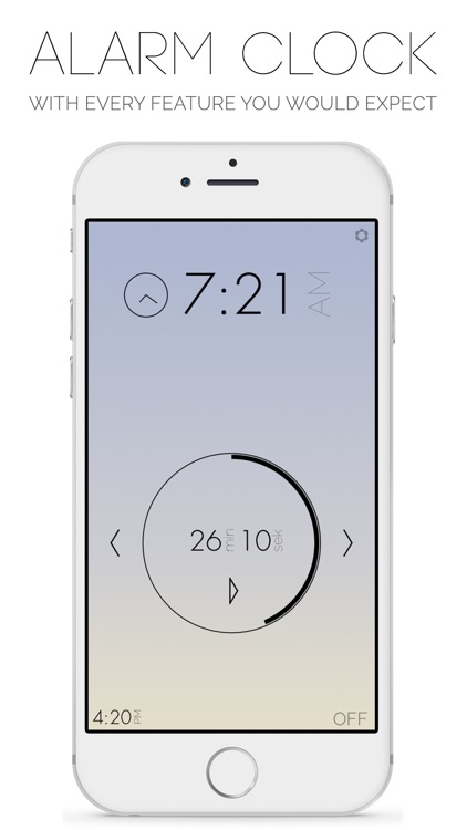 Snoozy - Alarm Clock with Voice Snooze