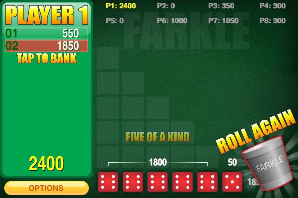 Farkle Addict : 10,000 Dice Casino Deluxe screenshot 3
