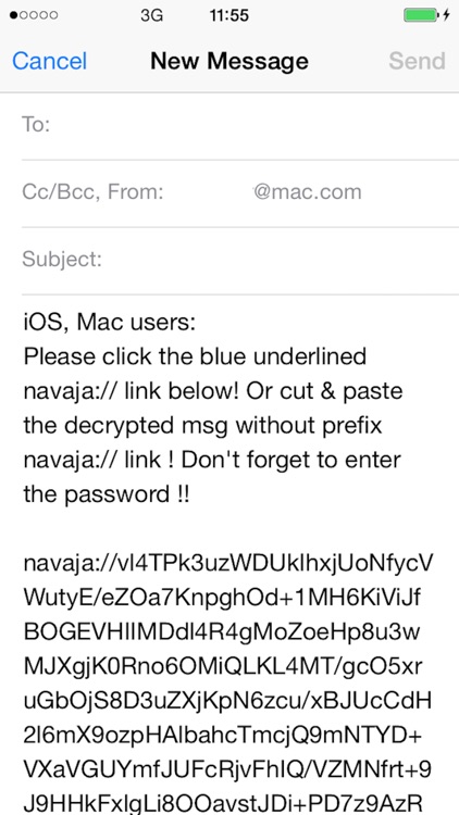 Navaja Secure EMAIL screenshot-4