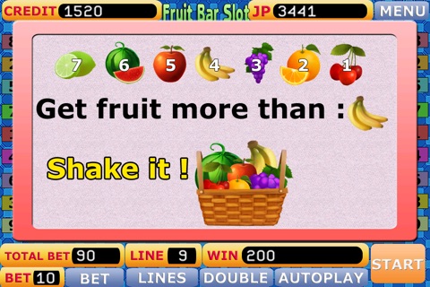 Fruit Bar Slot screenshot 4