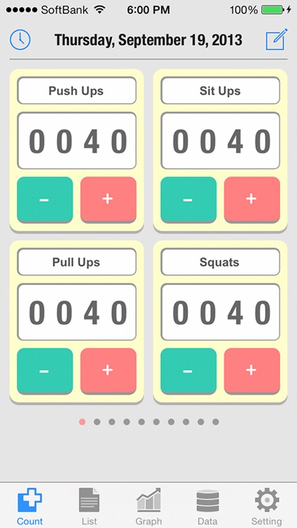 Count Log - 40 counters Lite by Naoya Araki