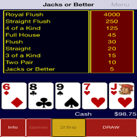 video poker expert strategy trainer on the app store jacks or better cheat sheet