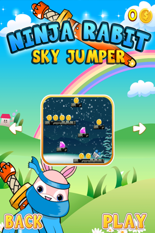 A Ninja Rabbit Animal Jumping Play Free Racing Games For Boys & Girls screenshot 2