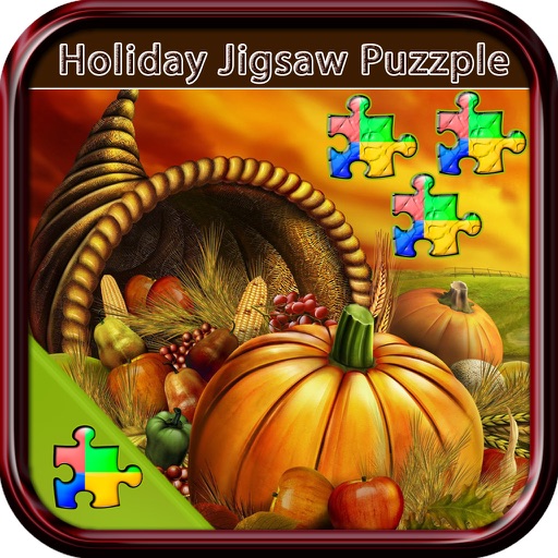 Holiday Jigsaw Puzzle Icon