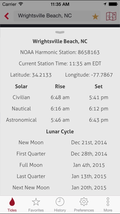 Rise - Tide & Solunar Predictions, Sun & Moon Forecasts screenshot-4