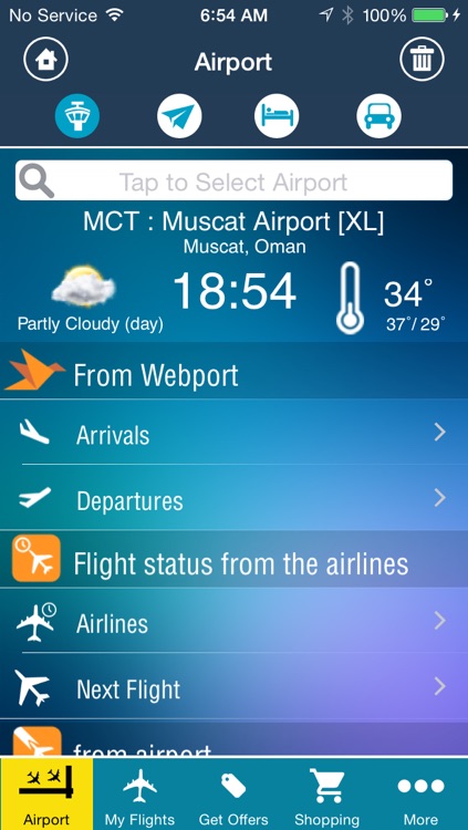 Muscat Airport Pro (MCT) Flight Tracker