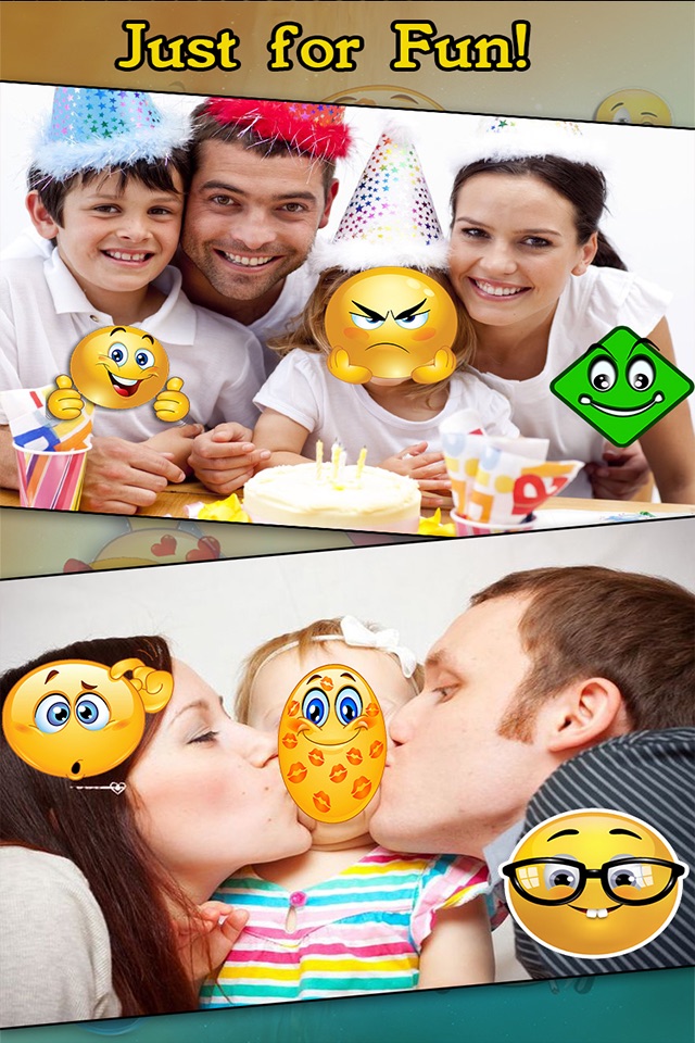 Emoji Camera Stickers: Add Cool Emoticon smiley Flirty Expression To Your Picture screenshot 4