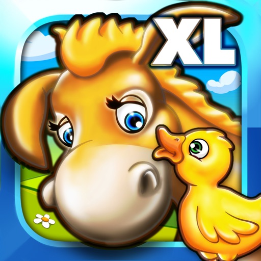Farm animal puzzle for toddlers and kindergarten kids Deluxe by