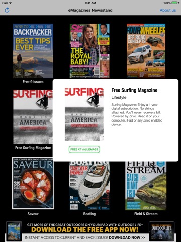 eMagazines Free Digital Editions - The Source For Samples on Your Tablet screenshot 3
