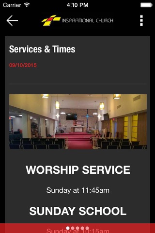 Inspirational Church of God, San Antonio screenshot 3