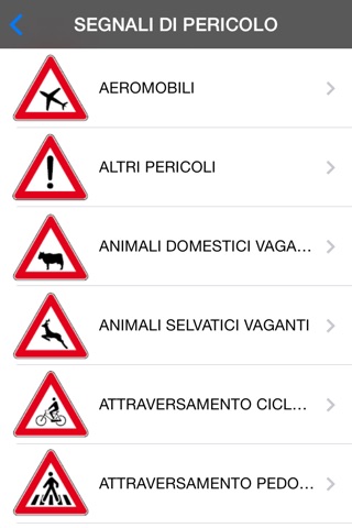 Segnali Stradali Italia screenshot 2