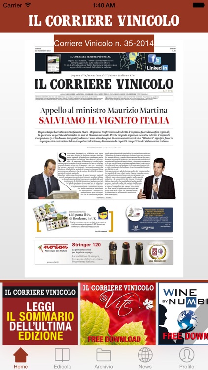 Corriere Vinicolo