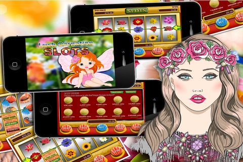 Lush Carnation Pro: A Flower Farm in a Multi Wheel Spin Slots screenshot 2