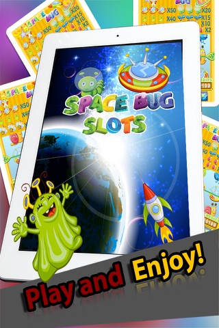 Space Bugs Free - Outer Space Fun Slots Machine screenshot 3
