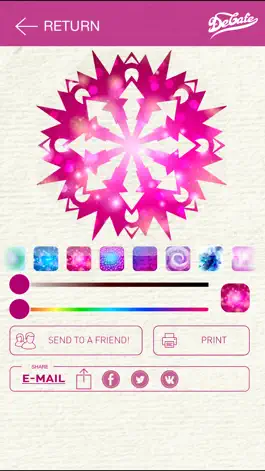 Game screenshot Cut the snowflake! mod apk