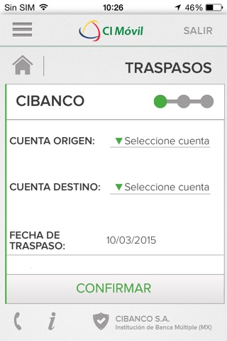 CIMóvil screenshot 2