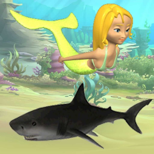 Mermaid vs Shark Attack iOS App