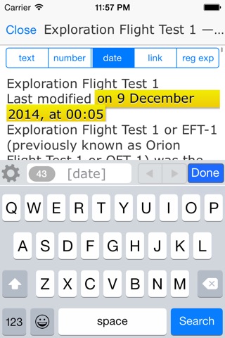 FioFinder - The Missing Text Finder for Safari and Text Editor screenshot 2