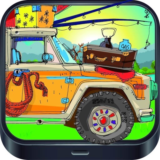 Adventure gems truck - Jump as high as you can icon