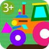HugDug Shapes 2 - Geometry puzzles for toddlers and preschool kids full version.