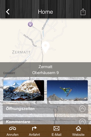 Fewo Aiolos Zermatt. screenshot 2