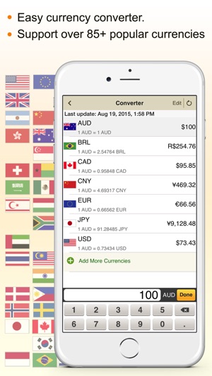 CurrencyCal - currency & exchange rates converter + calculat(圖2)-速報App