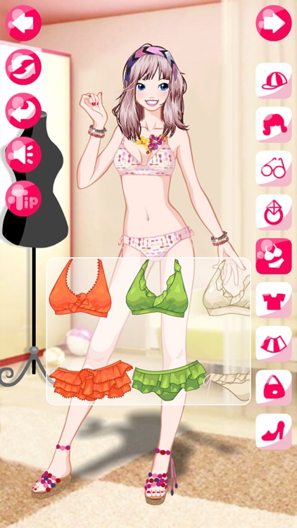 Beach Girl Free Make Up & Dress Up