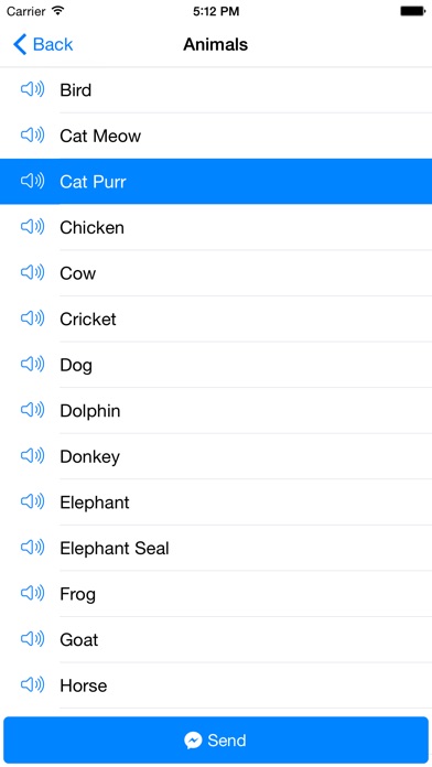 Sound Clips for Messenger Screenshot 3