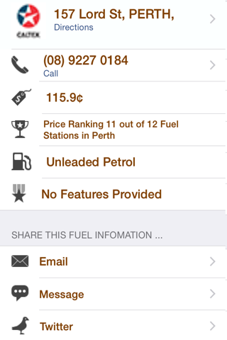 Fuel Map WA screenshot 4