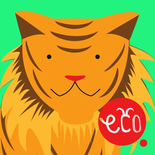 Tiger Story for Kids: The Ecology Adventure for Children 3 and 4 year old, preschool and up - Cute Interactive Book in English Helping to Learn Reading iOS App