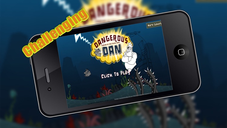 Dangerous dan swimming