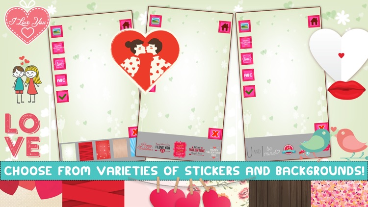 Happy Valentine's Day - Card Maker - Free screenshot-3