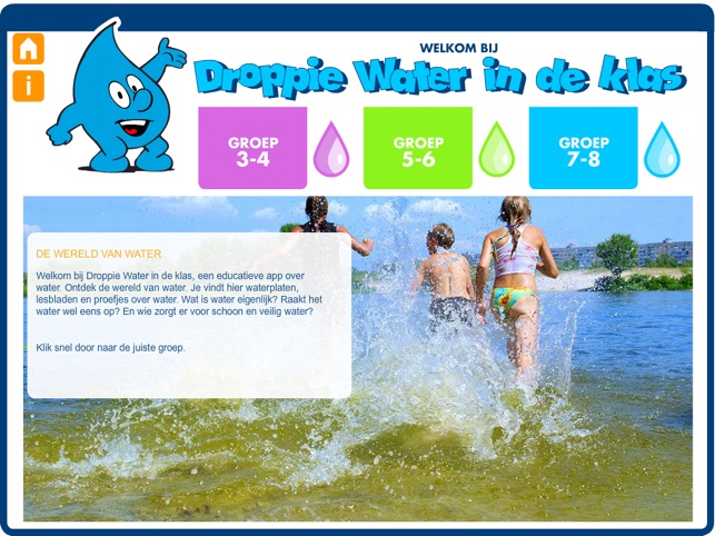 Droppie Water in de klas