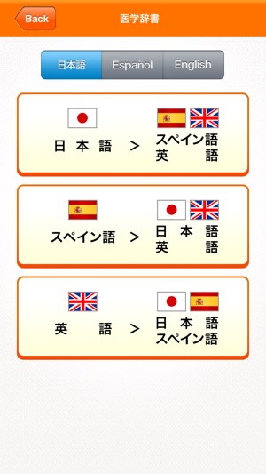 Medi Pass Español・Inglés・Japonés　Dictionario de idiomas de m(圖4)-速報App