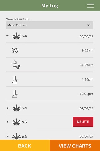 WEEN - Marijuana Usage Tracker screenshot 4