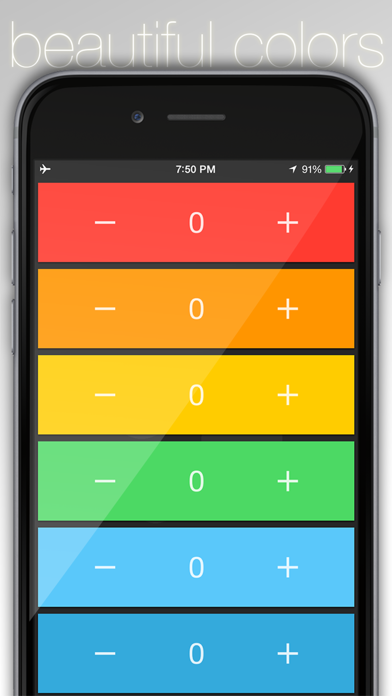Screenshot #3 pour Clickkr 2™ – the tally counter app for people