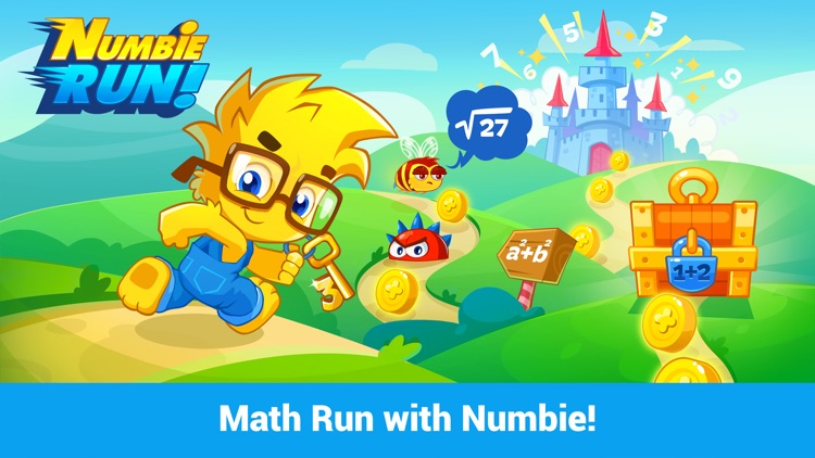 Numbie Run: An exciting running game for 1st to 3rd grade!