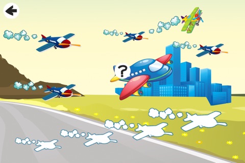Airplanes Puzzle: a Sort by Size Game to Learn and Play for Children screenshot 2